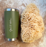 Bath Bundle: Olive Oil Soap + Natural Sea Sponge