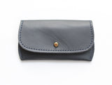 [Classic Navy/Magnolia Cream] front view with gold button closure