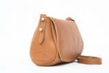 [Saddle Tan/Palomino] Small Crossbody Saddlebag